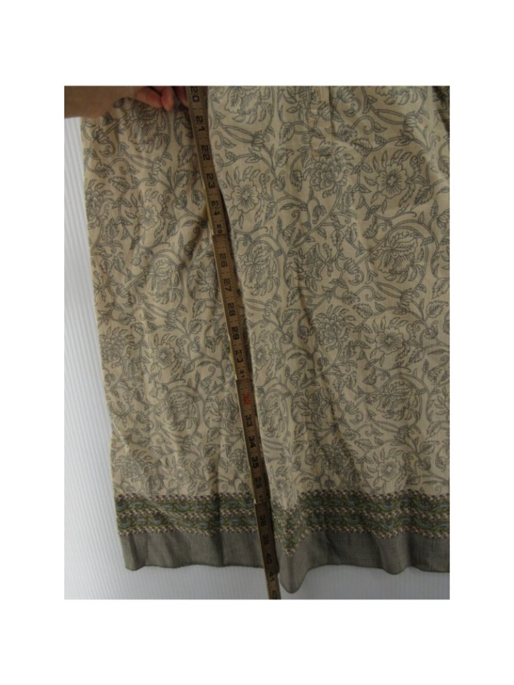 VGT The Territory Ahead Dress 14 Fit Flare Henley Floral Cottagecore - Picture 4 of 10